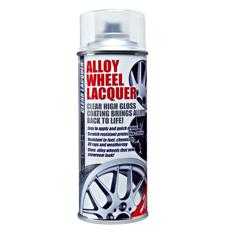 E-Tech Alloy Wheel Lacquer – 400ml