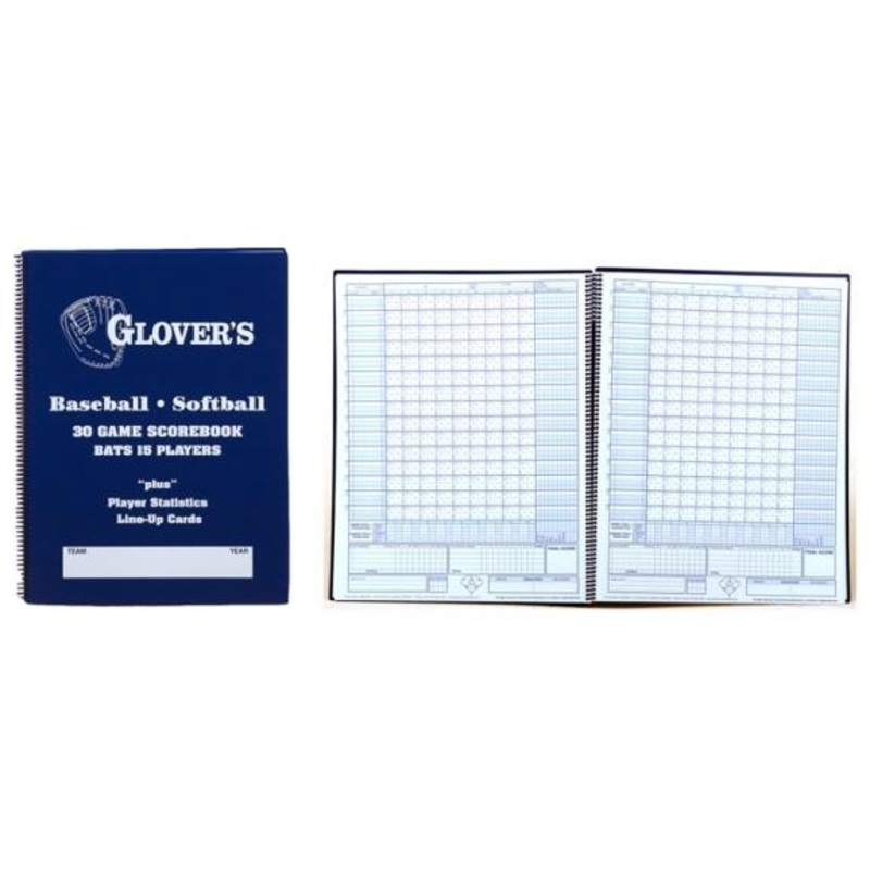 Glover’s Large Baseball-Softball Scorebook
