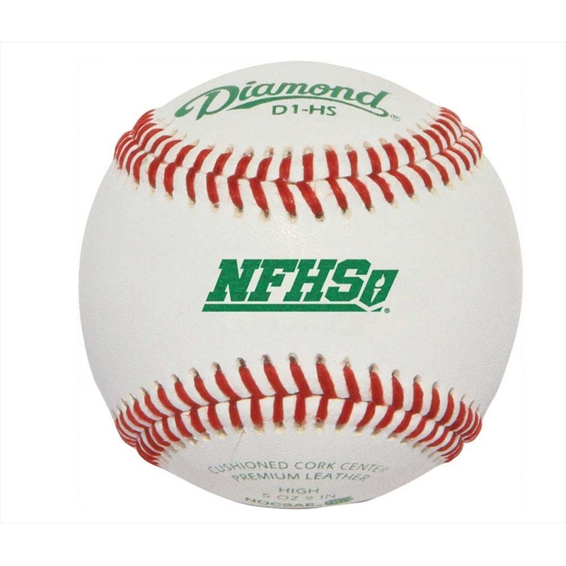 Diamond NFHS High School Baseball (Dozen): D1-HS