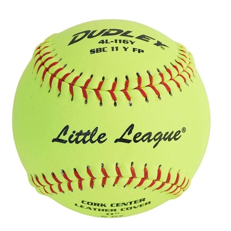 Dudley Leather Little League 11 .47- 375 Fastpitch Softball – One Dozen: 4L116Y