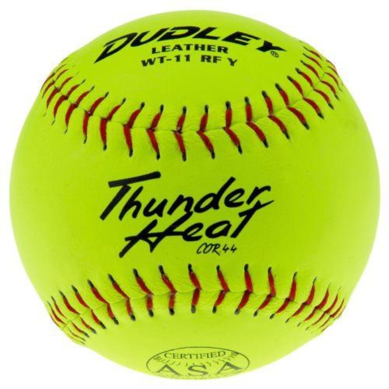 Dudley Thunder Heat 11 Inch Fastpitch USA/ASA 47-375 Softball – One Dozen: 4A531