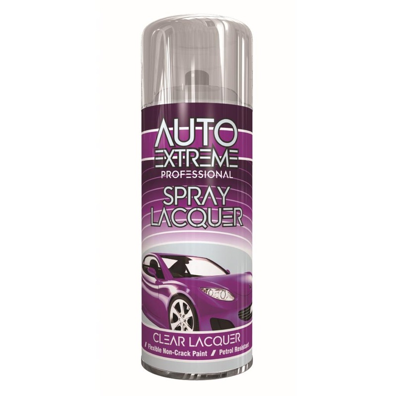 Rapide Auto Extreme Clear Lacquer Spray Paint 400ml