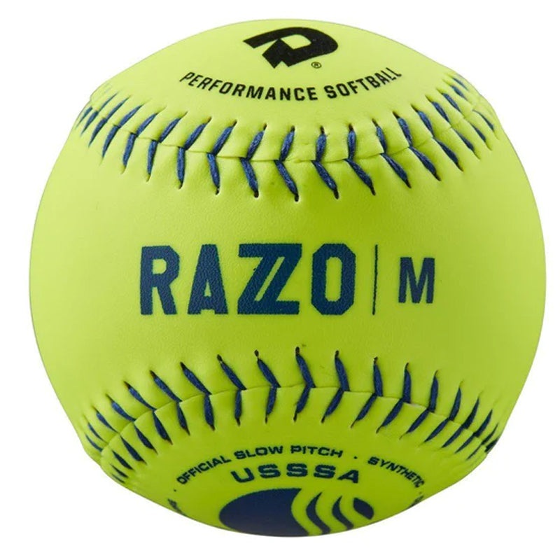 DeMarini Razzo Classic M Slowpitch USSSA Synthetic 40-325 – One Dozen: WTDRZMS12UB