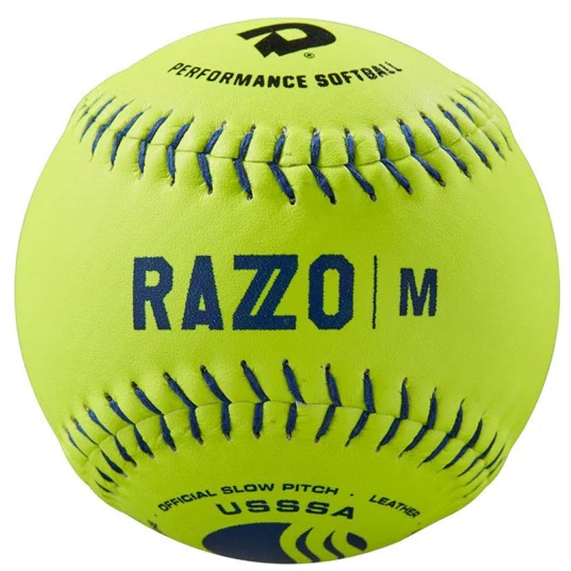 DeMarini Razzo Classic M USSSA Leather 40-325 – One Dozen: WTDRZML12UB