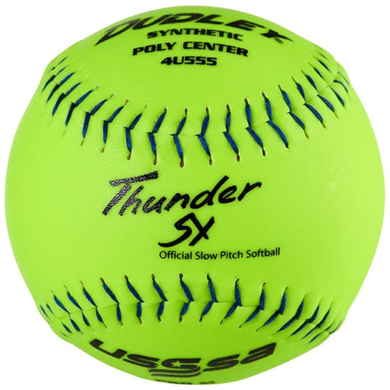 Dudley Thunder SY Slowpitch Softball 12 USSSA PRO M  One Dozen:  4U555