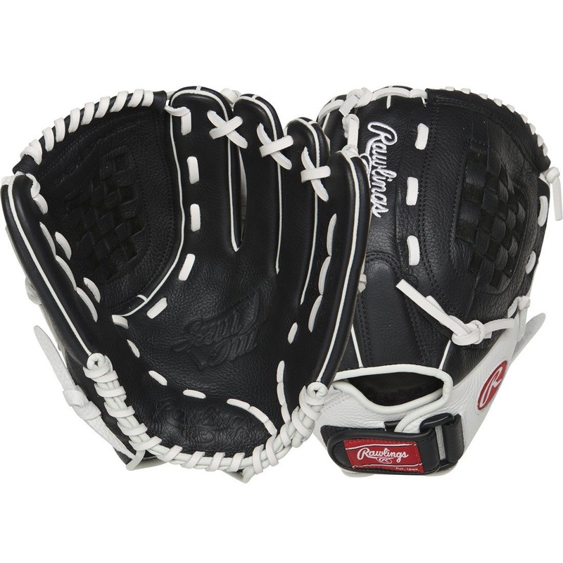 Rawlings Shut Out Fastpitch Softball Glove 12.5: RSO125BW