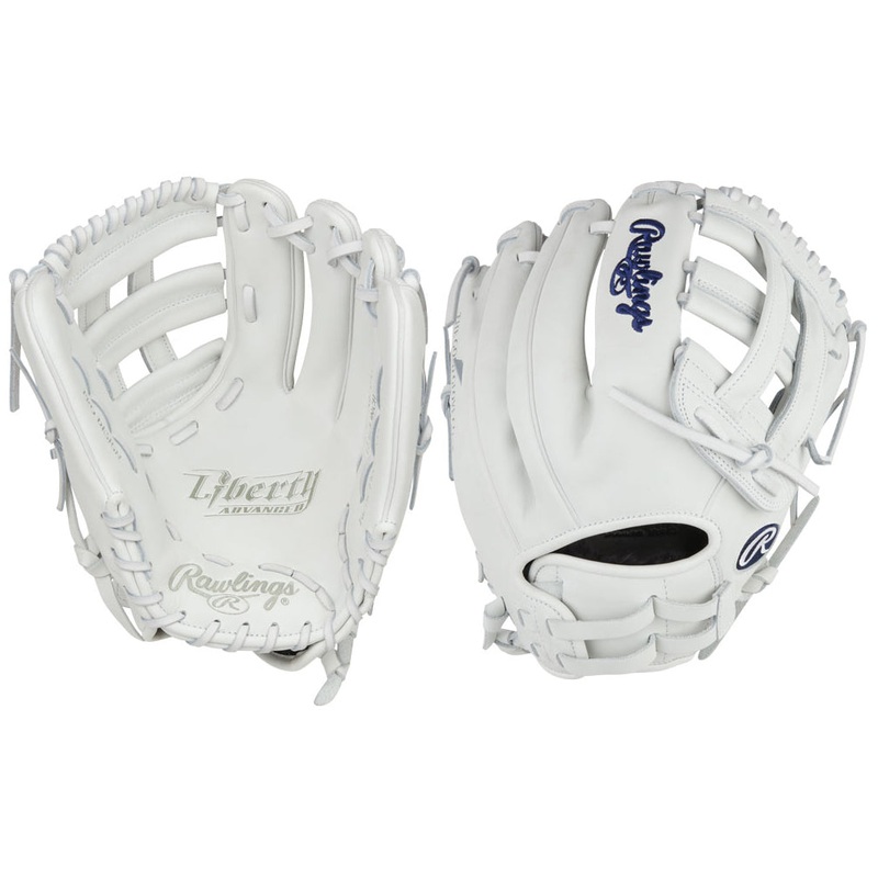 Rawlings Liberty Advanced 12.25 Fastpitch Softball Glove: RLA207SB-6W