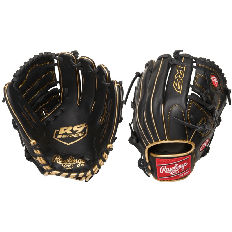 Rawlings R9 Series 12 Baseball Glove: R9206-9BG
