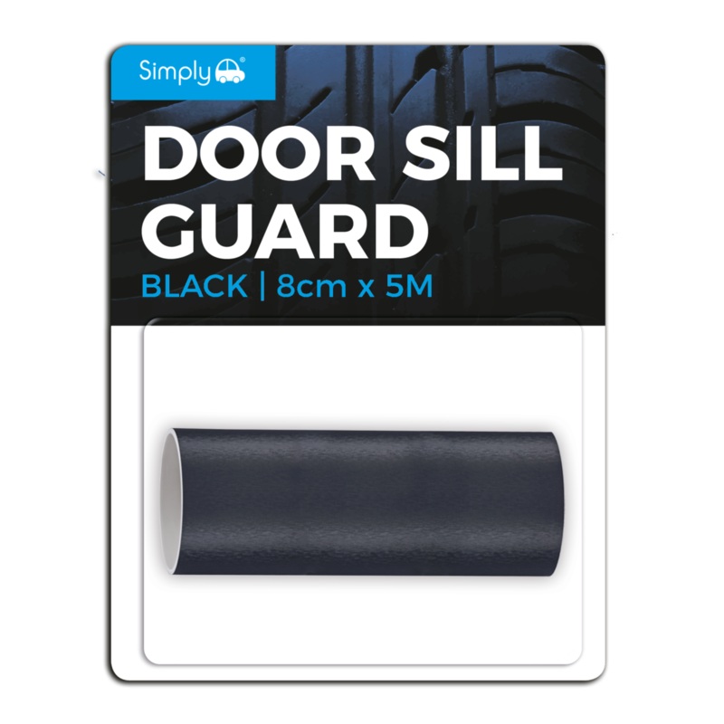 Simply Door Sill Guard Black|Black