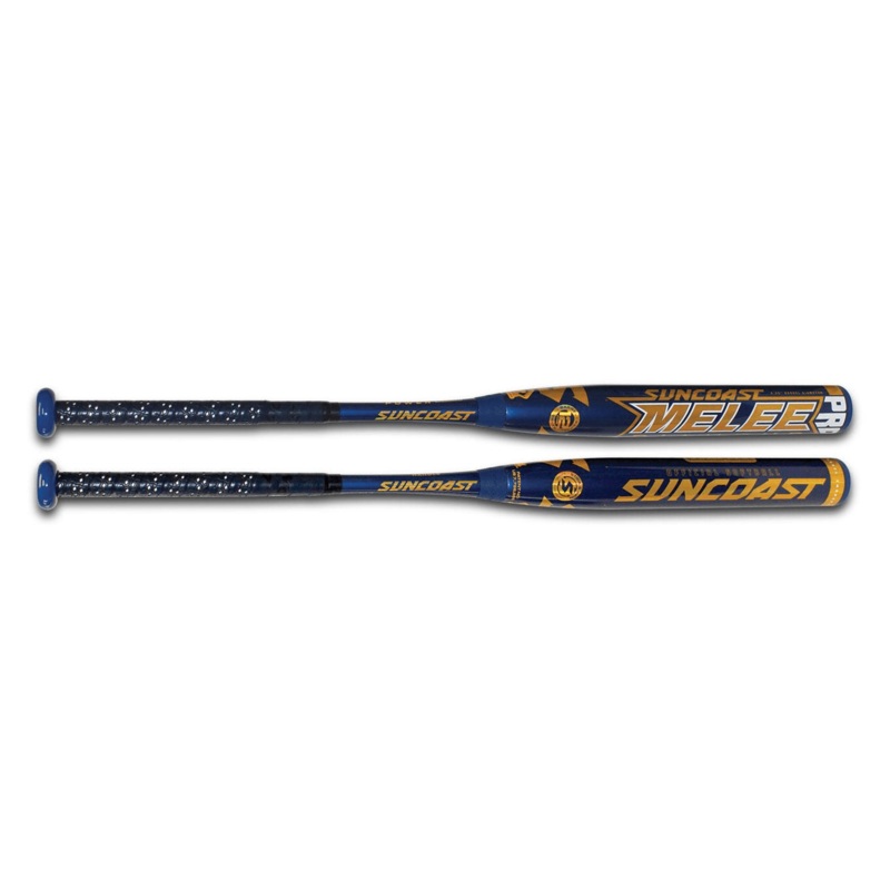 2023 Suncoast Melee Diamond Pro 12 End-Loaded Senior Slowpitch Bat: SMDPSE12
