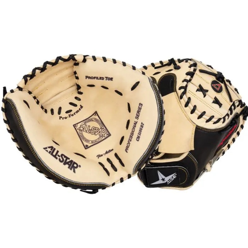 All-Star Pro 35 Inch Baseball Catcher’s Mitt: CM3100BT