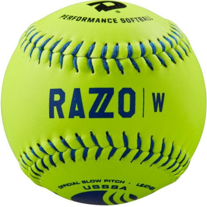 DeMarini Razzo 11 Classic W USSSA Leather 44-400 – One Dozen: WTDRZWL11UB
