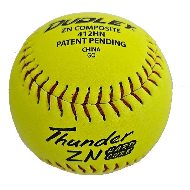 Dudley Thunder HARD CORE Slowpitch Softball 12 44-400 No Stamping   One Dozen:  412HN