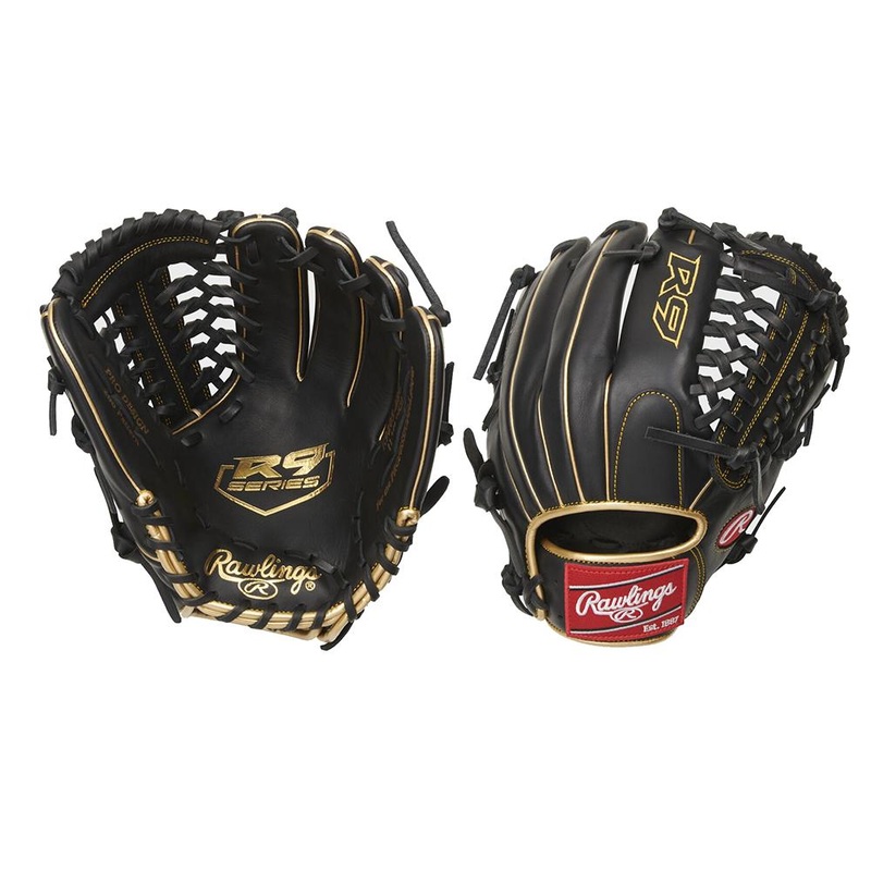 Rawlings R9 Series 11.75 Baseball Glove: R9205-4BG