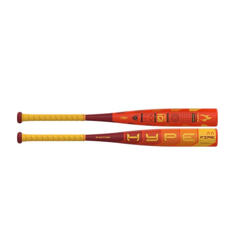 2025 Easton Hype Fire (-10) Junior Big Barrel Baseball Bat USSSA 1.15 BPF 2 3/4: EJB5HYP10