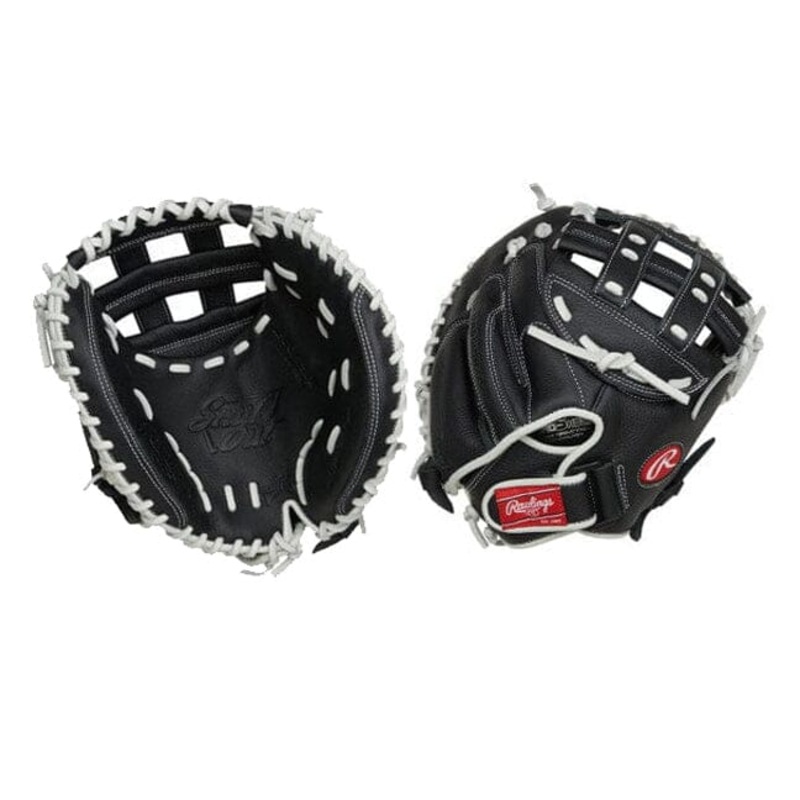 Rawlings Shut Out Fastpitch Softball Catcher’s Mitt 31.5 Inch: RRSOCM315BW