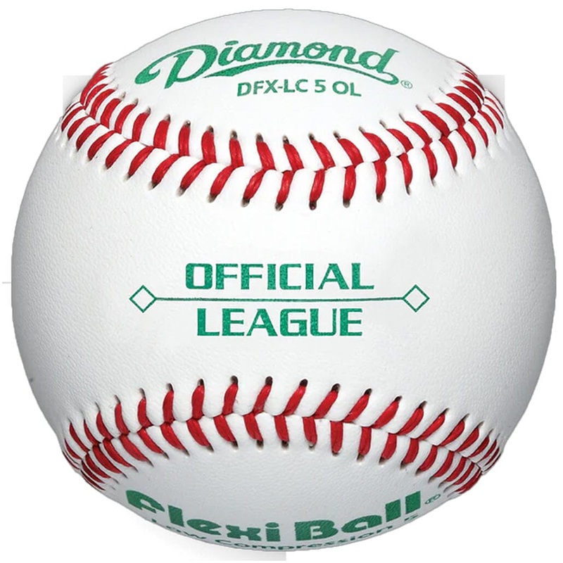 Diamond Official League Flexiball Level 5 Baseball (Dozen): DFXLC5 OL