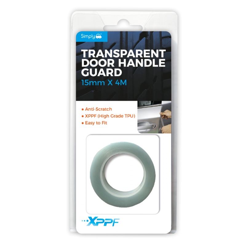 Simply Transparent Anti-Scratch Door Edge Guard 15Mmx4M