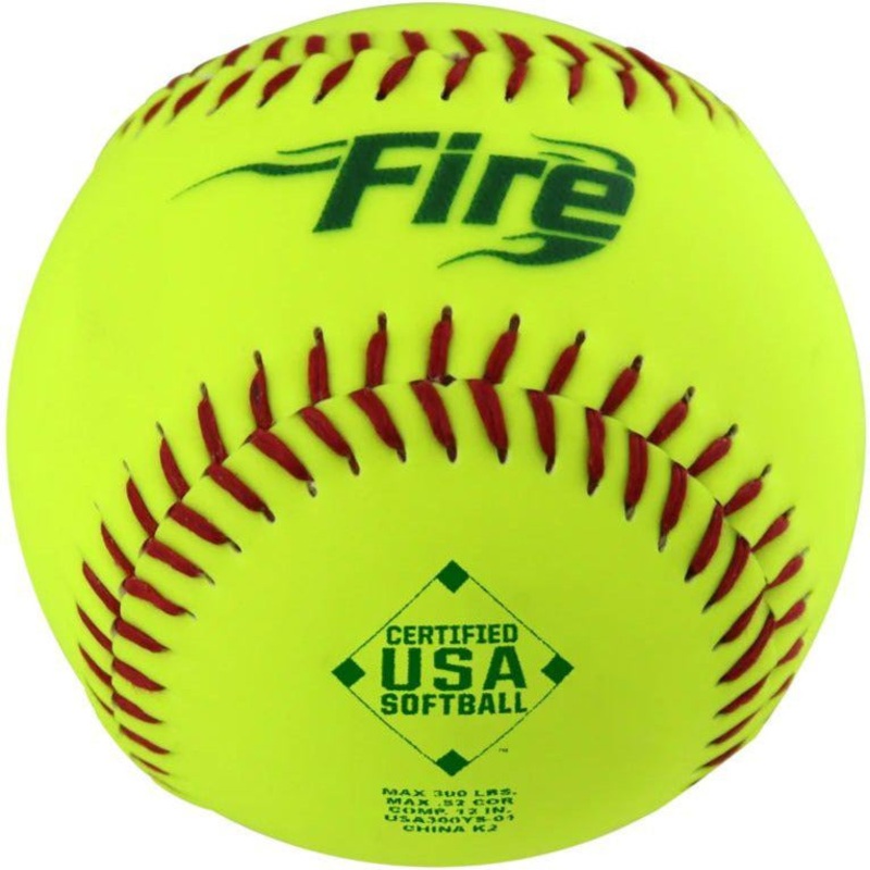 Baden USA Fire 12 52/300 Composite Slowpitch Softballs: USA300YC