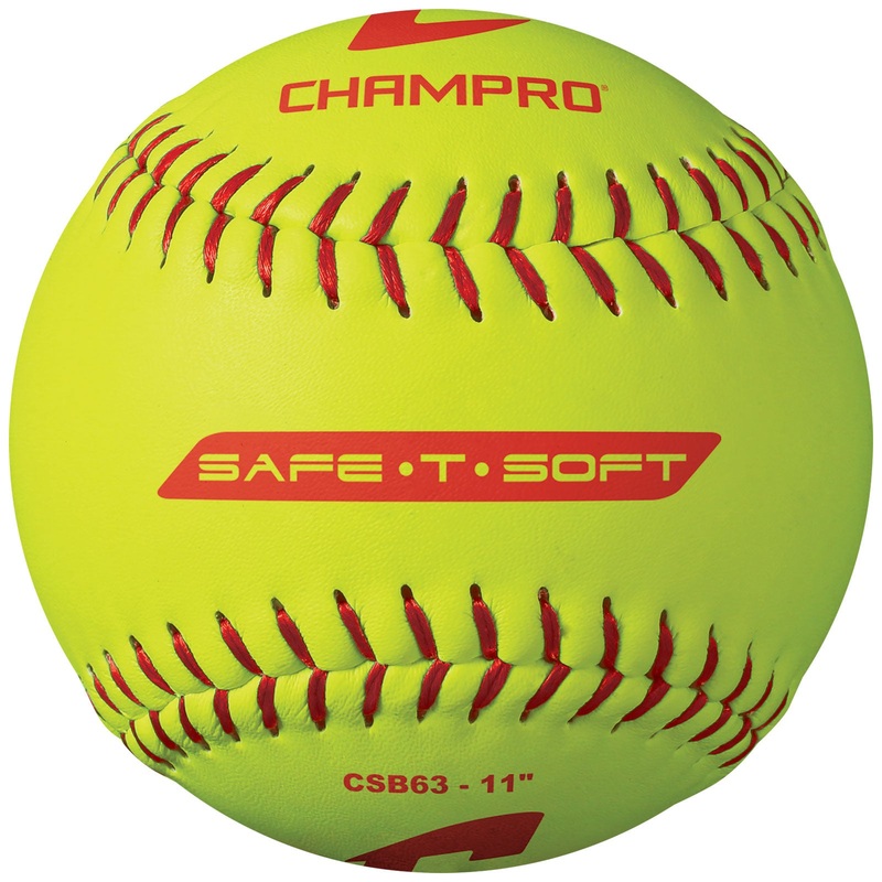 Champro SAFE-T-SOFT Duracover 11 Composite Fastpitch Softballs: CSB63