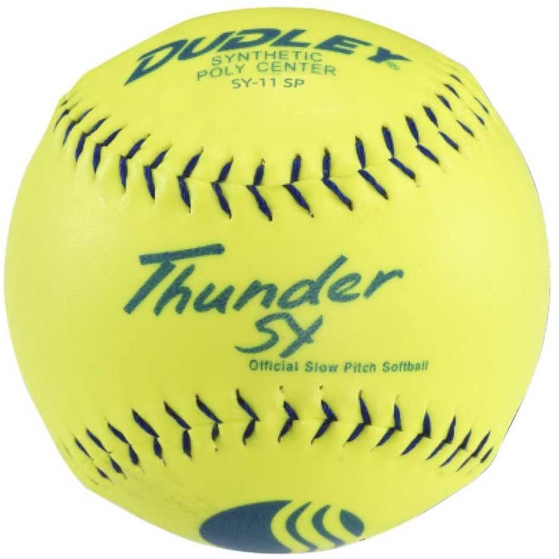Dudley USSSA Thunder SY Classic W 11 44/400 Synthetic Slowpitch Softballs: 4U542Y