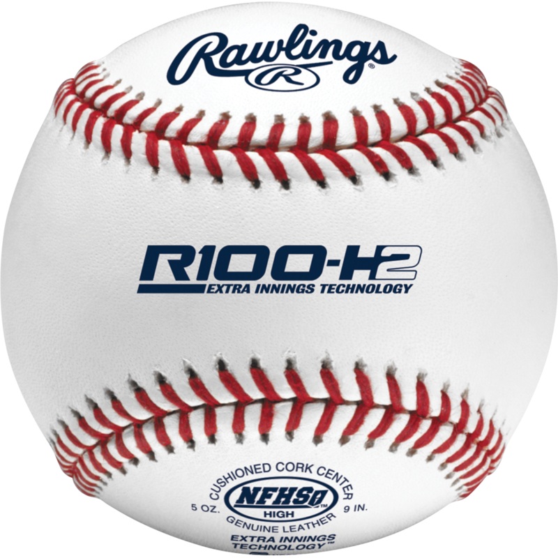 Rawlings R100 NFHS NOCSAE High School Baseballs: R100-H2