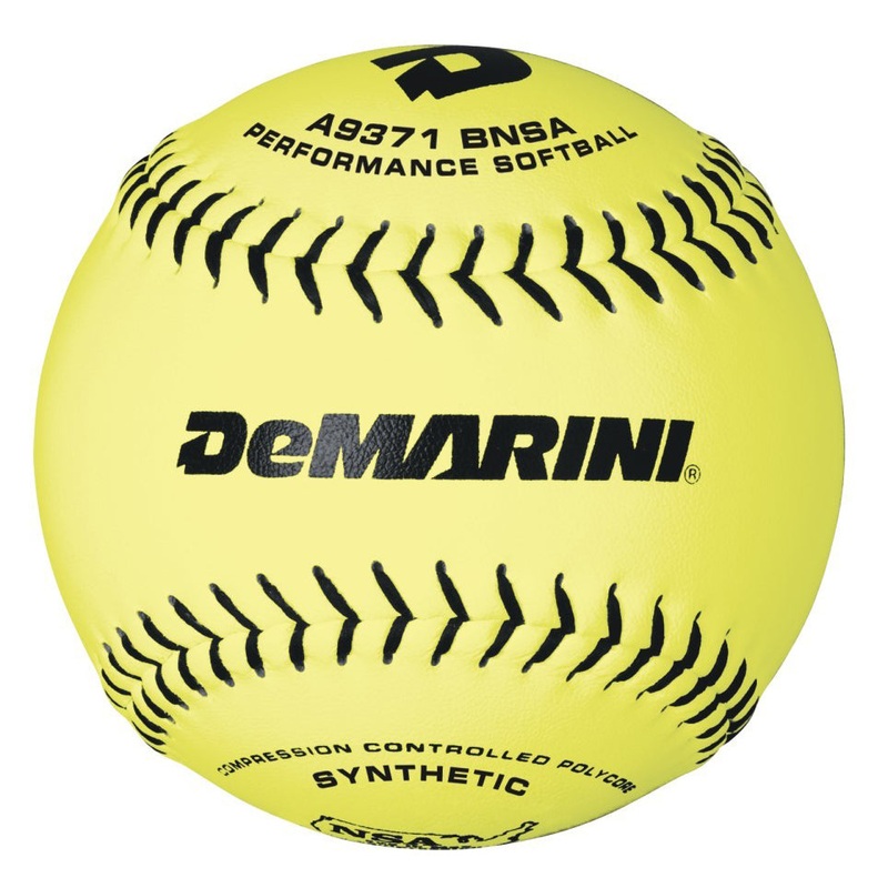 DeMarini NSA 11 52/275 Synthetic Slowpitch Softballs: WTA9371BNSA