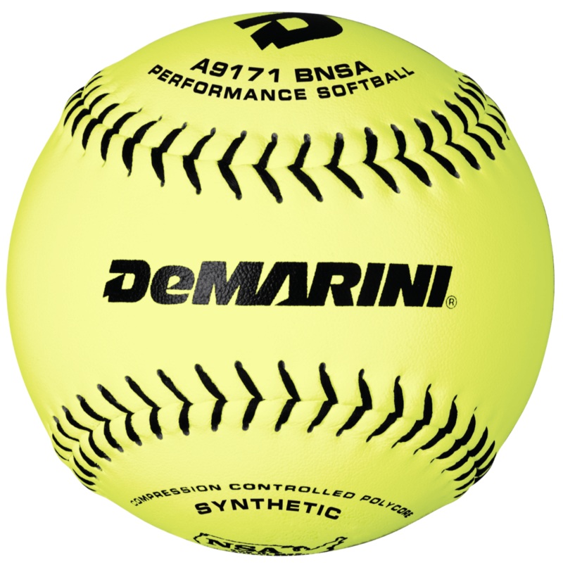 DeMarini NSA 12 52/275 Synthetic Slowpitch Softballs: WTA9171BNSA