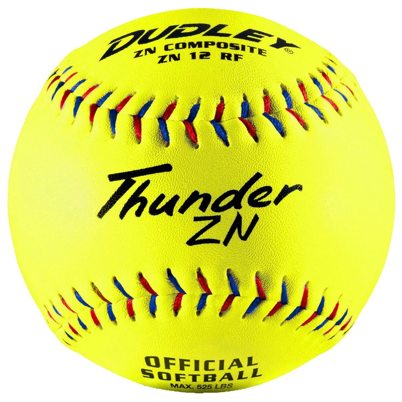 Dudley Non-Association Thunder ZN 12 44/525 Composite Slowpitch Softballs: 43055