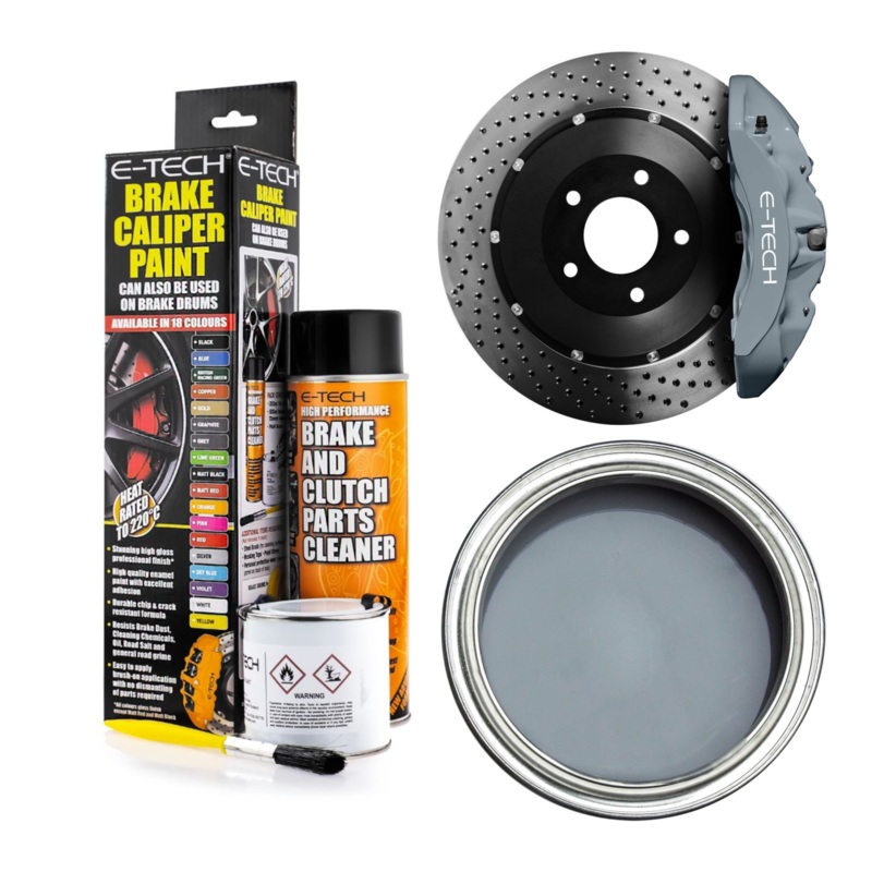 E-Tech Brake Caliper Paint Kit – Grey