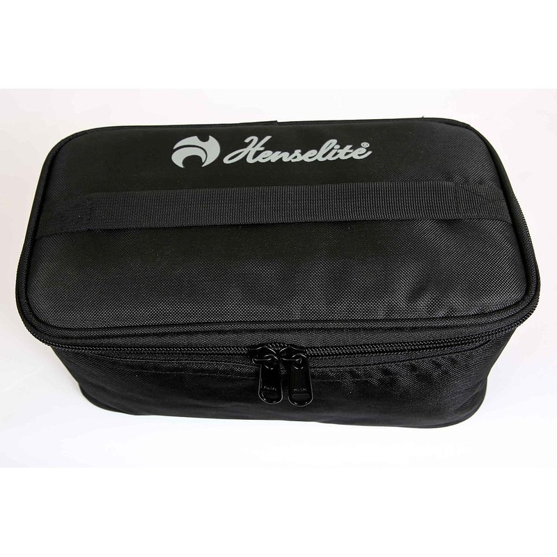 Henselite Two Bowl Bag|Black/White