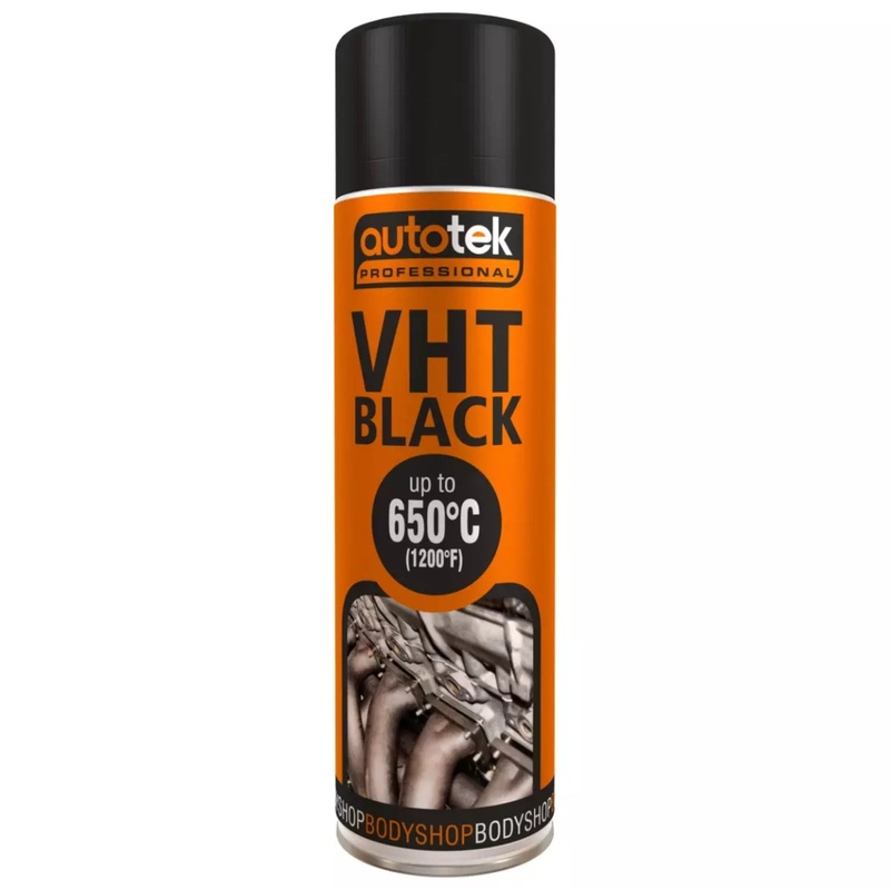 Autotek Black VHT Paint 500ml|Black