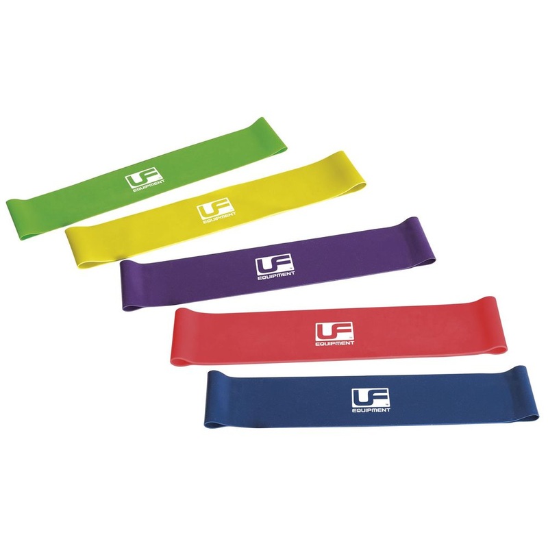 Urban Fitness  Resistance Band Loop (Set of 5) 10 Inch