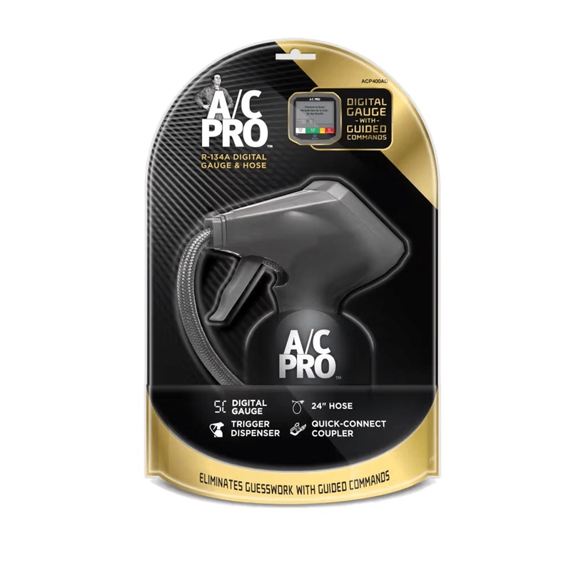Digital Recharge trigger and gauge – R134a Refrigerant