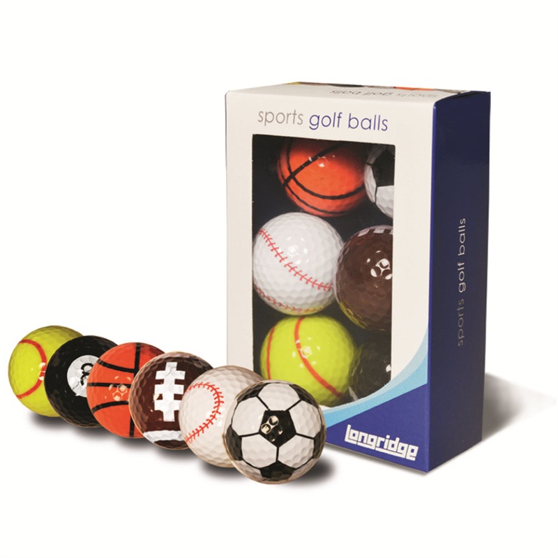 Longridge Sports Balls 6Pk|Assorted