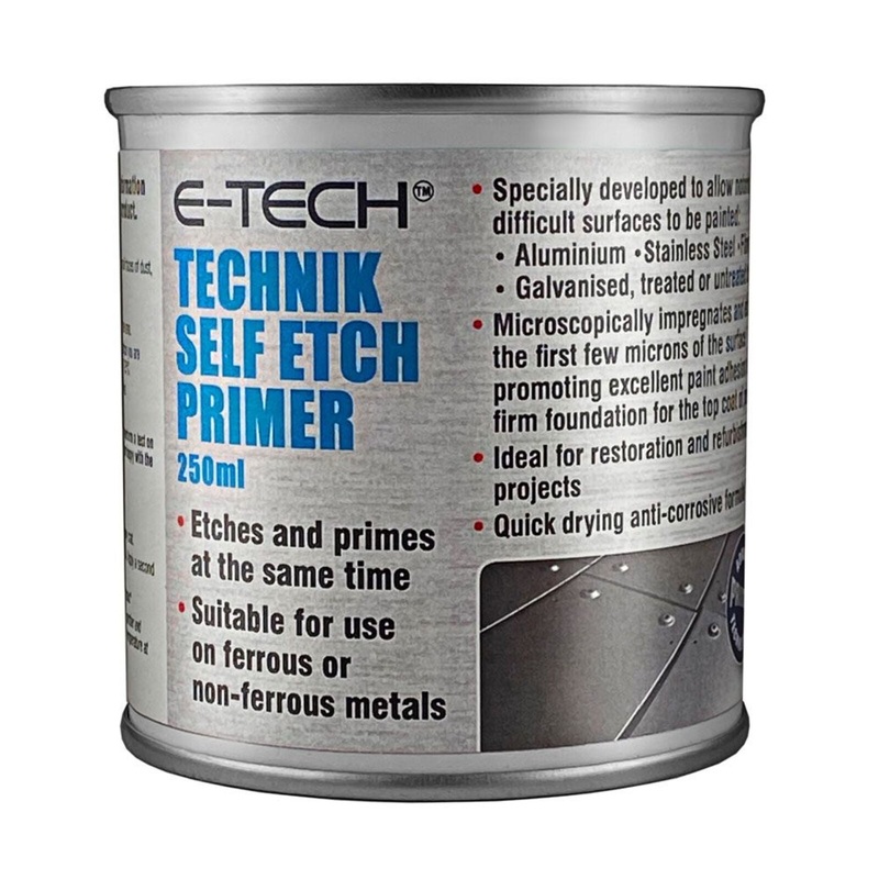 E-TECH Technik Self Etch Primer Grey 250ml – Brush On