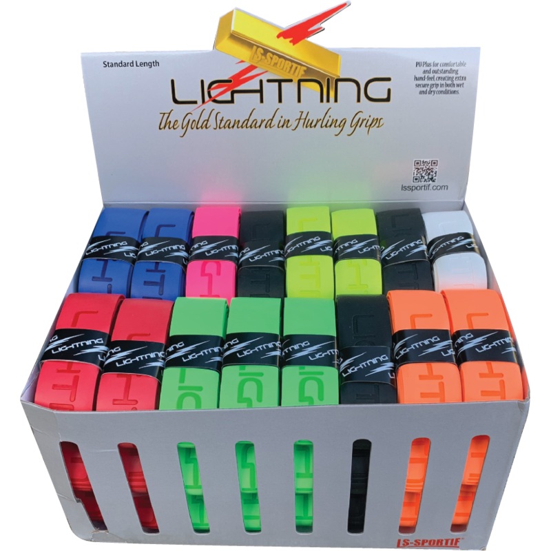 LS-Sportif Embossed Lightning Grip Box (48pcs)