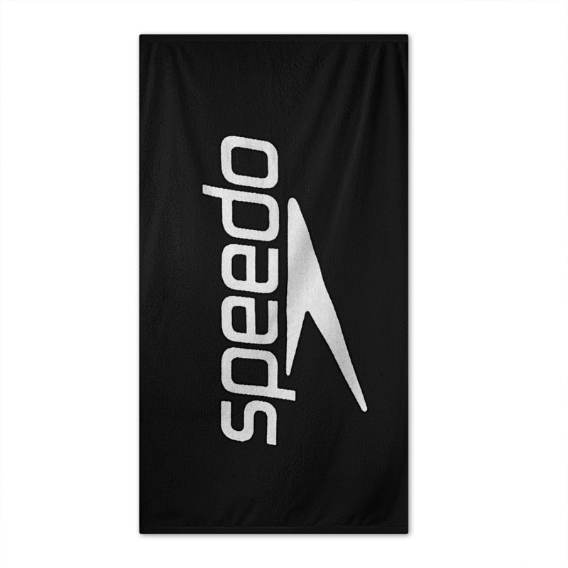 Speedo Logo Towel|Black