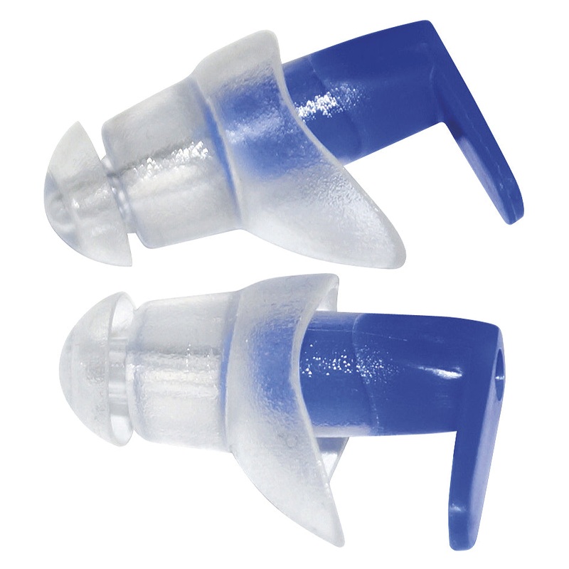 SwimTech Ear Plugs|Blue/Clear