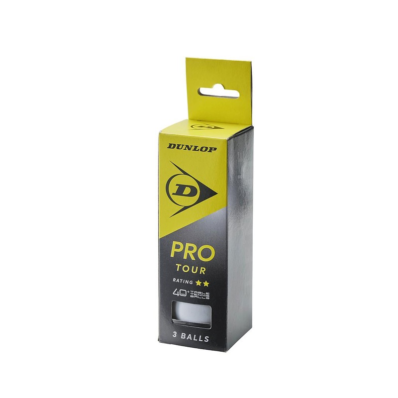 Dunlop 40+ Pro Tour TT Balls – Pk3