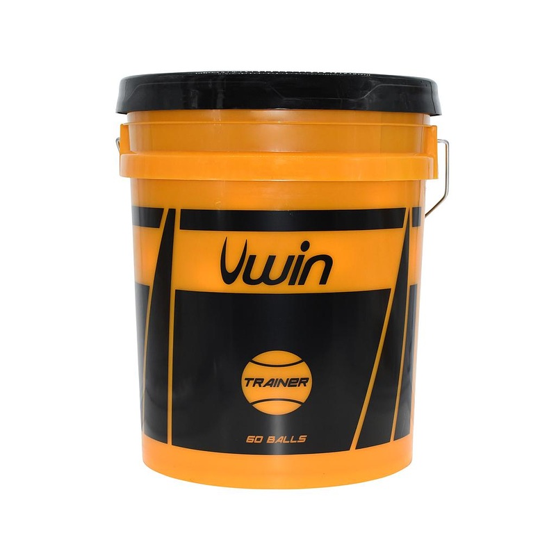 Uwin Trainer Tennis Balls – Bucket of 60 Balls