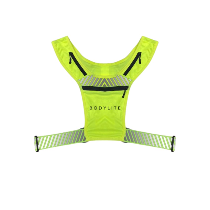 Bodylite Phone Holder Vest|One Size|Neon Yellow