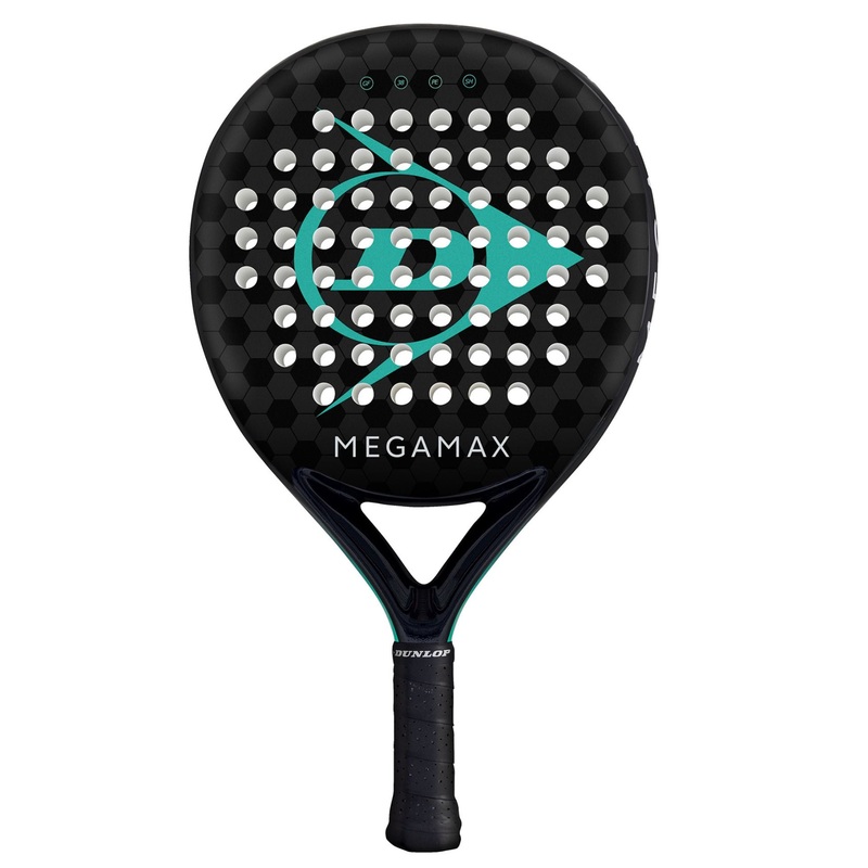 Dunlop Megamax Padel Racket|Black/Green