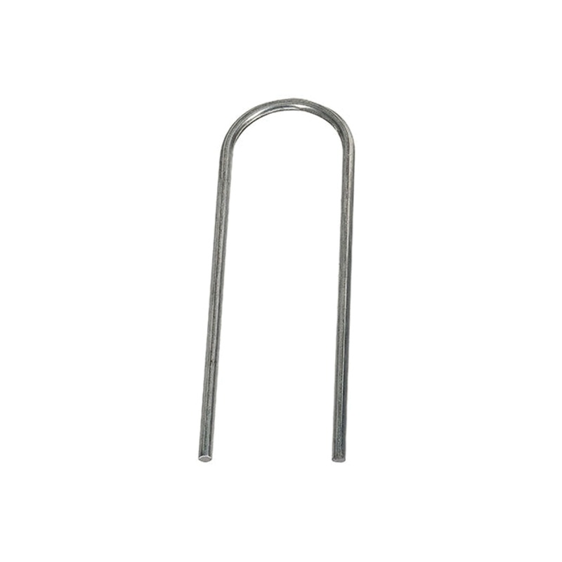 Steel ground anchor for respect barrier