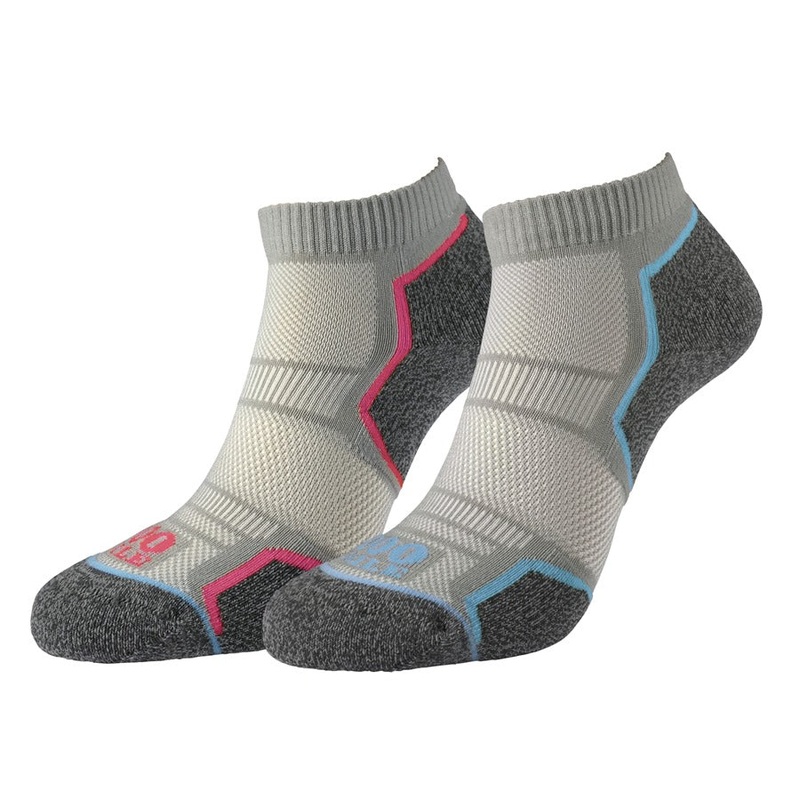 1000 Mile Ladies Run Anklet Repreve Sock- Twin Pack