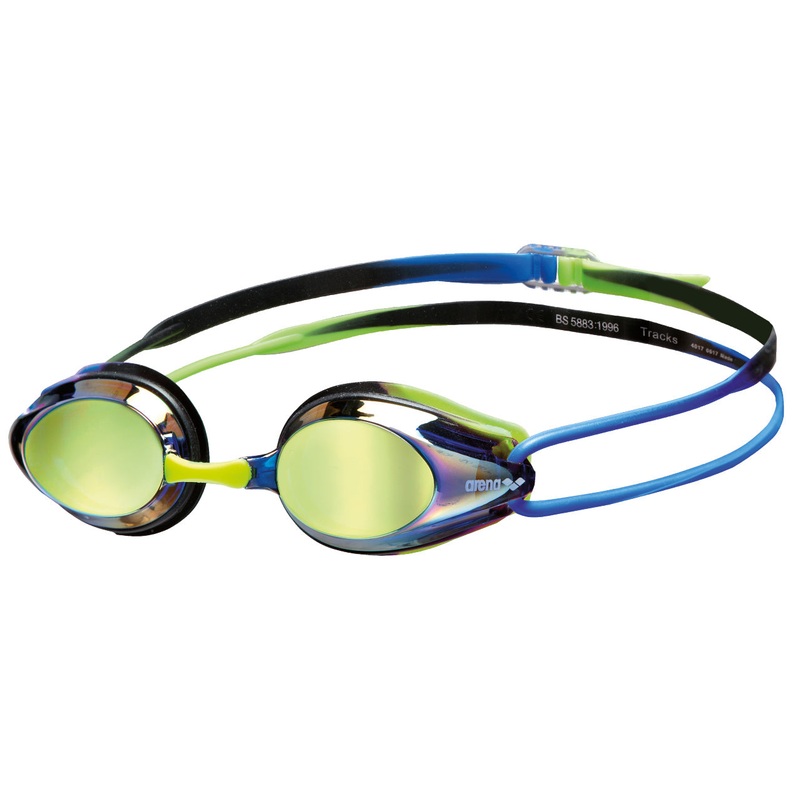 Arena Swim Goggles Tracks Mirror Senior