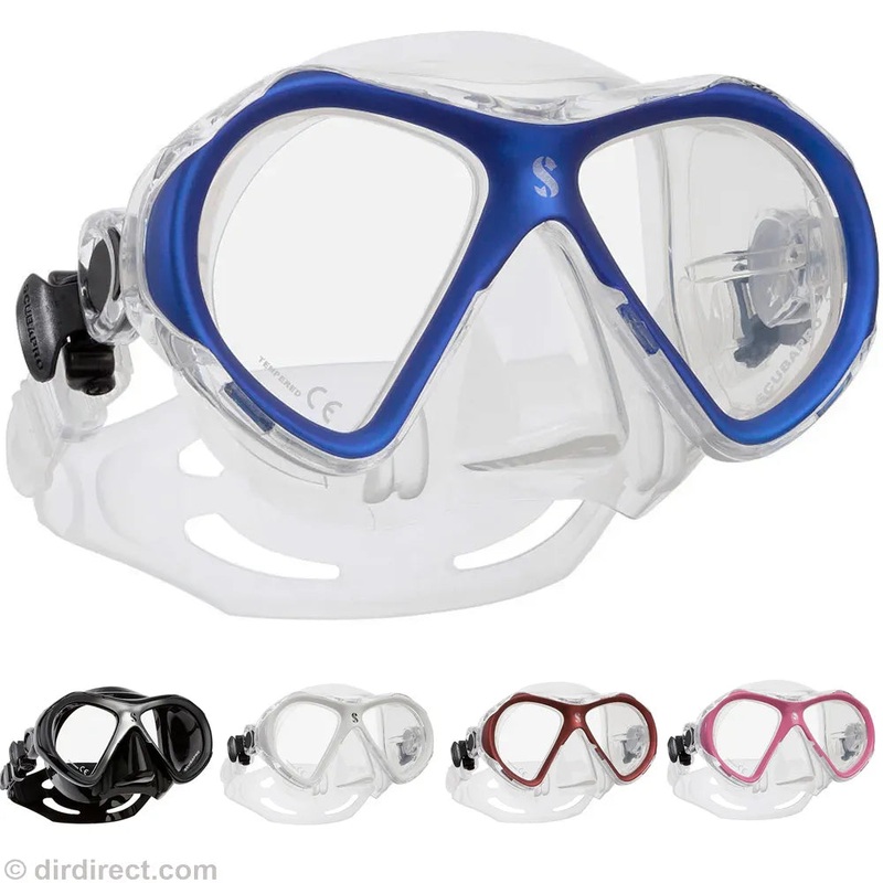 Scubapro Spectra Mini Mask|White|All Black|Red|Blue|Pink