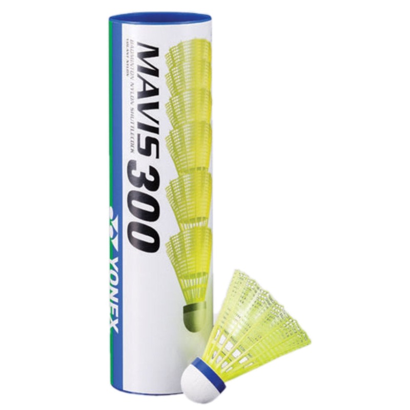 Yonex Yellow  Mavis 300 Yellow Shuttles – Medium (Blue)Speed