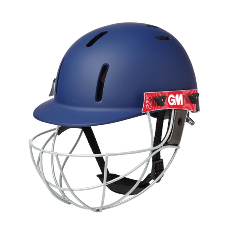 Gm Crick Helmet|Junior|Small Junior|Senior|Senior Large|Navy