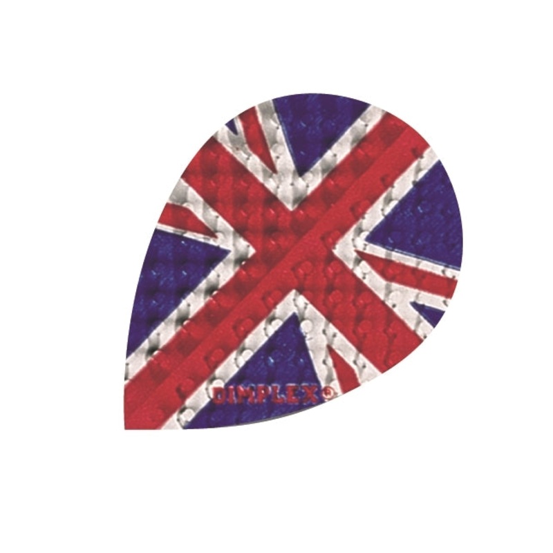 Harrows Dart Flights Dimplex Pear Uj Style No. 14